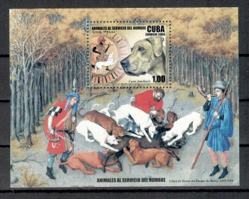 Hunde 340 Kuba Michelnummer Block 217 postfrisch