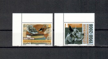 Hunde 360 Luxemburg Michelnummer 1786 - 1787 postfrisch