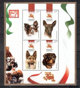 Hunde 380 Mexiko Michelnummer Block 48 postfrisch