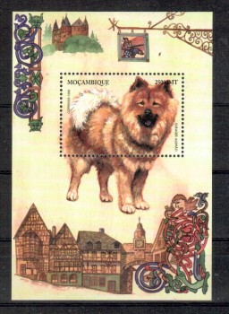 Hunde 397 Mosambik Michelnummer Block 48 postfrisch