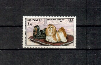 Hunde 412 Monako Michelnummer 1428 postfrisch