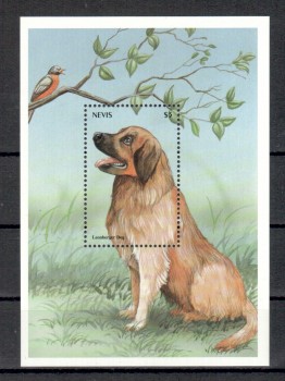 Hunde 440 Nevis Michelnummer Block 181 postfrisch