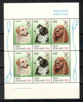 Hunde 442 Neuseeland Michelnummer 849 - 851 postfrisch