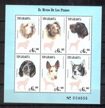 Hunde 452 Nicaragua Michelnummer 4107 - 4112 postfrisch Hunde 452 Nicaragua Michelnummer 4107 - 4112 postfrisch