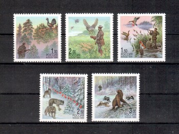 Hunde 492 Russland Michelnummer 699 - 703 postfrisch