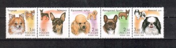 Hunde 493 Russland Michelnummer 837 - 841 postfrisch