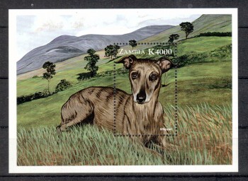 Hunde 495 Sambia Michelnummer Block 62 postfrisch