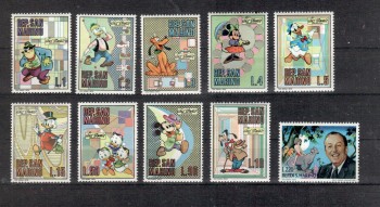 Hunde 502 San Marino Michelnummer 962 - 971 postfrisch