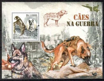 Hunde 506 St.Thomas + Prinzeninsel Michelnummer Block 736 postfrisch