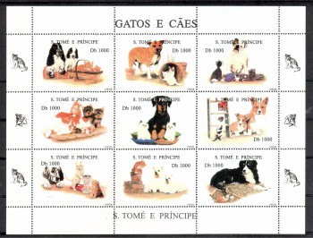 Hunde 513 St.Thomas + Prinzeninsel Michelnummer 1580 - 1588 postfrisch Hunde 513 St.Thomas + Prinzeninsel Michelnummer 1580 - 1588 postfrisch