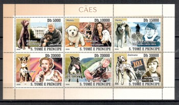 Hunde 517 St.Thomas + Prinzeninsel Michelnummer 3530 - 3535 postfrisch Hunde 517 St.Thomas + Prinzeninsel Michelnummer 3530 - 3535 postfrisch