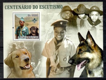 Hunde 518 St.Thomas + Prinzeninsel Michelnummer Block 621 postfrisch Hunde 518 St.Thomas + Prinzeninsel Michelnummer Block 621 postfrisch