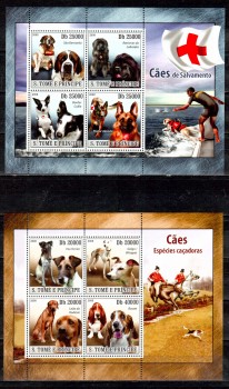 Hunde 520 St.Thomas + Prinzeninsel Michelnummer 3659 - 3666 postfrisch Hunde 520 St.Thomas + Prinzeninsel Michelnummer 3659 - 3666 postfrisch