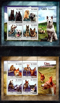 Hunde 521 St.Thomas + Prinzeninsel Michelnummer 3707 - 3714 postfrisch Hunde 521 St.Thomas + Prinzeninsel Michelnummer 3707 - 3714 postfrisch