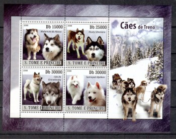 Hunde 522 St.Thomas + Prinzeninsel Michelnummer 3579 - 3582 postfrisch Hunde 522 St.Thomas + Prinzeninsel Michelnummer 3579 - 3582 postfrisch