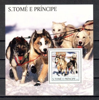 Hunde 531 St.Thomas + Prinzeninsel Michelnummer Block 448 postfrisch Hunde 531 St.Thomas + Prinzeninsel Michelnummer Block 448 postfrisch