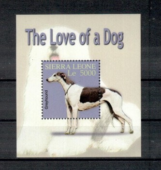 Hunde 544 Sierra Leone Michelnummer Block 597 postfrisch Hunde 544 Sierra Leone Michelnummer Block 597 postfrisch