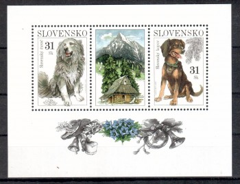 Hunde 547 Slowakei Michelnummer Block 26 postfrisch Hunde 547 Slowakei Michelnummer Block 26 postfrisch