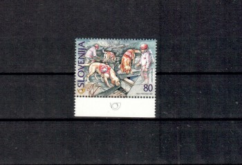 Hunde 548 Slovenien Michelnummer 267 postfrisch Hunde 548 Slovenien Michelnummer 267 postfrisch