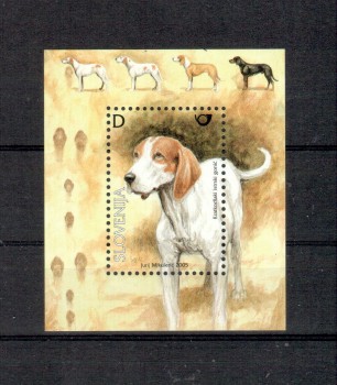 Hunde 550 Slovenien Michelnummer Block 24 postfrisch Hunde 550 Slovenien Michelnummer Block 24 postfrisch