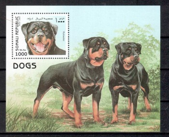Hunde 558 Somali Vignette postfrisch