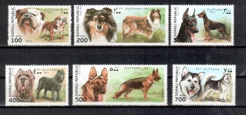 Hunde 559 Somali Vignette postfrisch