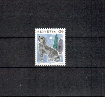 Hunde 566 Schweiz Michelnummer 1492 postfrisch