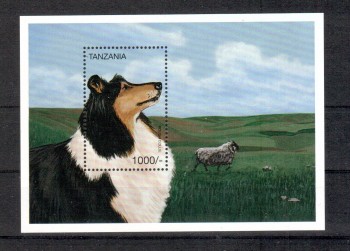 Hunde 577 Tansania Michelnummer Block 346 postfrisch