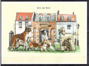 Hunde 583 Tansania Michelnummer 3912 - 3917 postfrisch