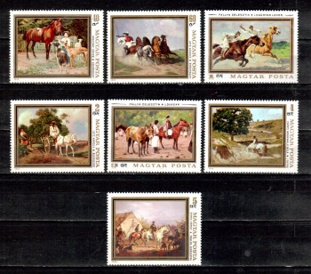 Hunde 616 Ungarn Michelnummer 3362 - 3368 postfrisch