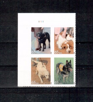 Hunde 633 USA Michelnummer 4802 - 4805 postfrisch