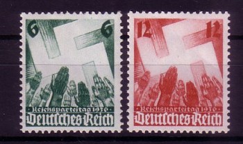 Deutsches Reich Michelnummer 632 - 633 postfrisch