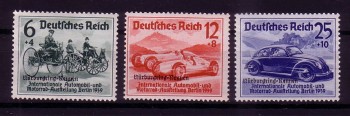 Deutsches Reich Michelnummer 695 - 697 postfrisch Deutsches Reich Michelnummer 695 - 697 postfrisch