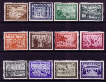 Deutsches Reich Michelnummer 702 - 713 postfrisch Deutsches Reich Michelnummer 702 - 713 postfrisch