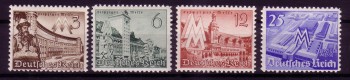Deutsches Reich Michelnummer 739 - 742 postfrisch Deutsches Reich Michelnummer 739 - 742 postfrisch