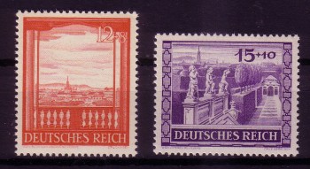 Deutsches Reich Michelnummer 804 - 805 postfrisch Deutsches Reich Michelnummer 804 - 805 postfrisch