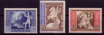 Deutsches Reich Michelnummer 820 - 822 postfrisch Deutsches Reich Michelnummer 820 - 822 postfrisch