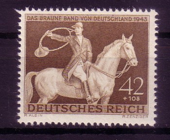 Deutsches Reich Michelnummer 854 postfrisch Deutsches Reich Michelnummer 854 postfrisch
