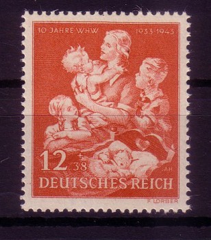 Deutsches Reich Michelnummer 859 postfrisch Deutsches Reich Michelnummer 859 postfrisch