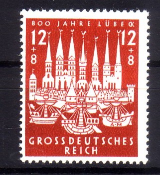 Deutsches Reich Michelnummer 862 postfrisch Deutsches Reich Michelnummer 862 postfrisch