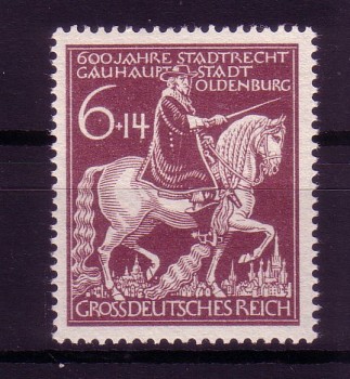 Deutsches Reich Michelnummer 907 postfrisch Deutsches Reich Michelnummer 907 postfrisch
