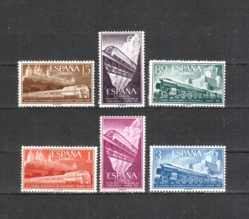 Spanien Michelnummer 1129 - 1134 (2 kleine Werte Falzrest) postfrisch