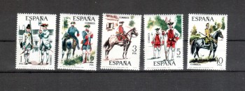 Spanien Michelnummer 2130 - 2134 postfrisch