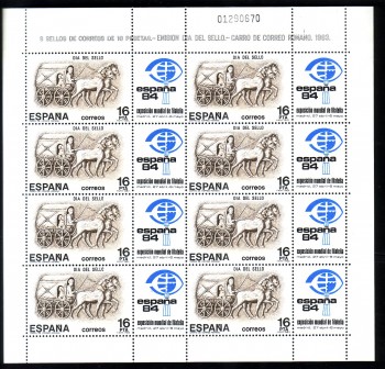 Spanien Michelnummer 2604 Kleinbogen postfrisch