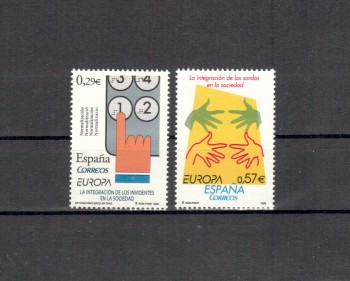 Spanien Michelnummer 4156 - 4157 postfrisch