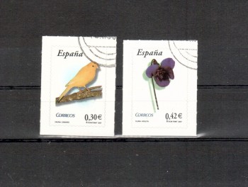 Spanien Michelnummer 4211 - 4212 gestempelt