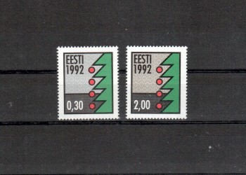 Estland Michelnummer 195 - 196 y postfrisch