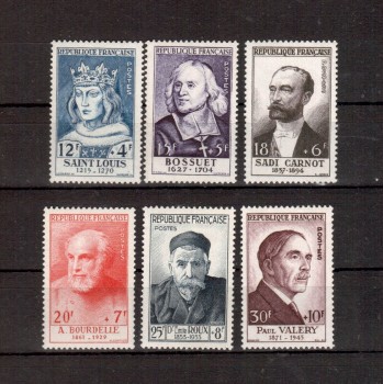 Frankreich Michelnummer 1015 - 1020 postfrisch Falz Frankreich Michelnummer 1015 - 1020 postfrisch Falz