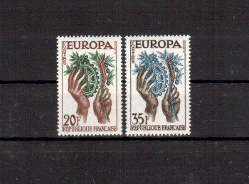 Frankreich Michelnummer 1157 - 1158 postfrisch