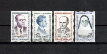 Frankreich Michelnummer 1342 - 1345 postfrisch